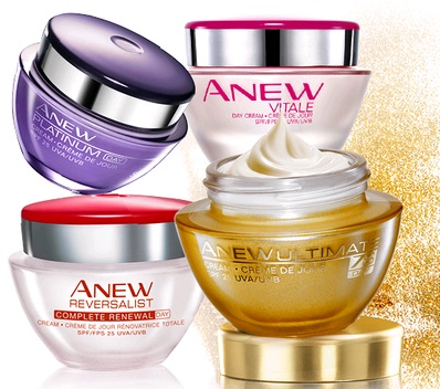 Кремове AVON ANEW